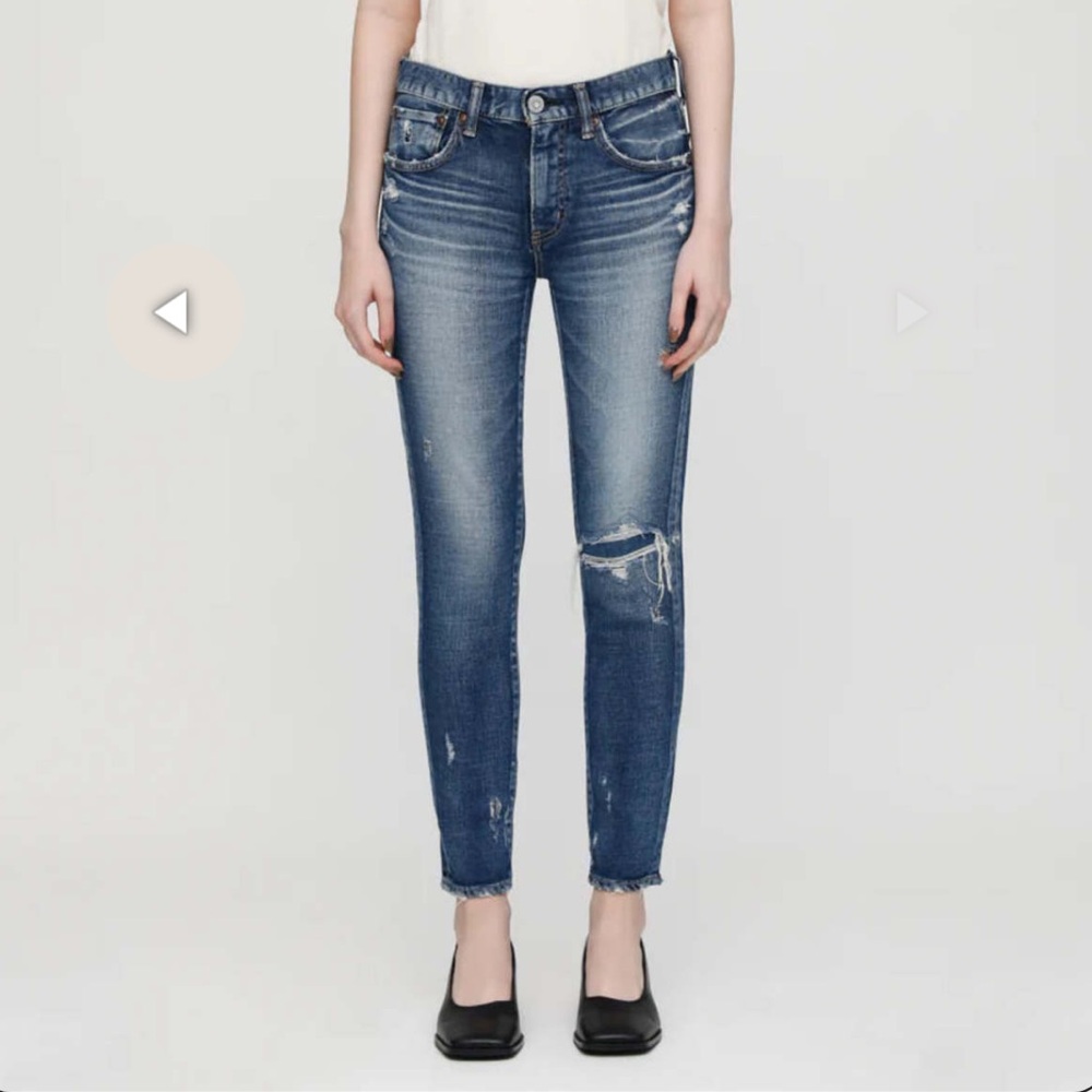MOUSSY VINTAGE Lenwood Skinny Distressed Size 25
